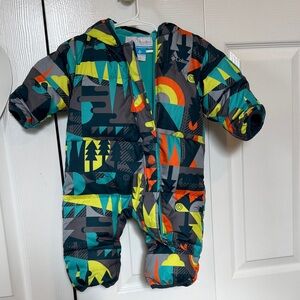Columbia infant snowsuit.
